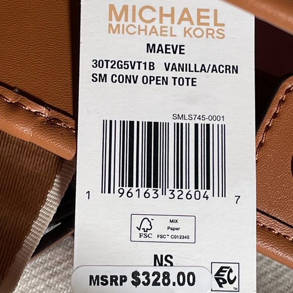 NWT MICHAEL MICHAEL KORS MAEVE CONVERTIBLE CROSSBODY - Picture 11 of 16